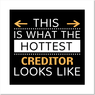 Creditor Looks Like Creative Job Typography Design Posters and Art